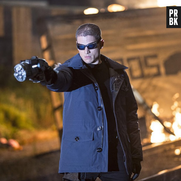 Wentworth Miller aparece pela primeira vez como Capitão Frio, na série "The Flash"