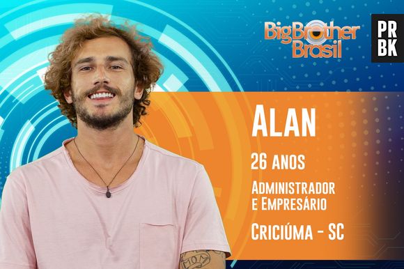 Do "BBB19": conheça Alan, de Santa Catarina