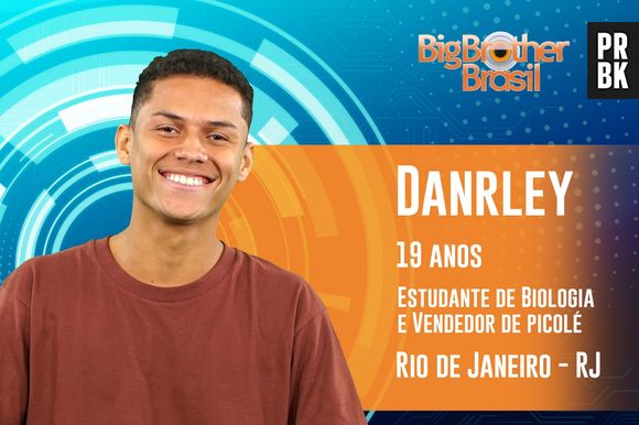 Do "BBB19", conheça Danrley, o carioca de 19 anos