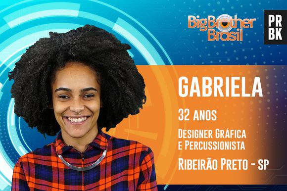 Do "BBB19": conheça Gabriela, de 32 anos