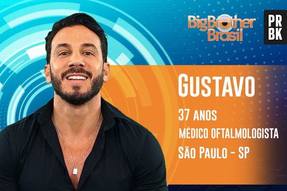 Do "BBB19": conheça Gustavo, oftalmologista de São Paulo
