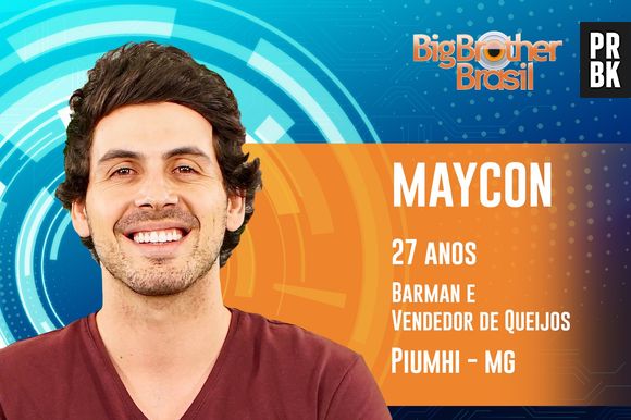 Do "BBB19", conheça Maycon, o mineiro de 27 anos