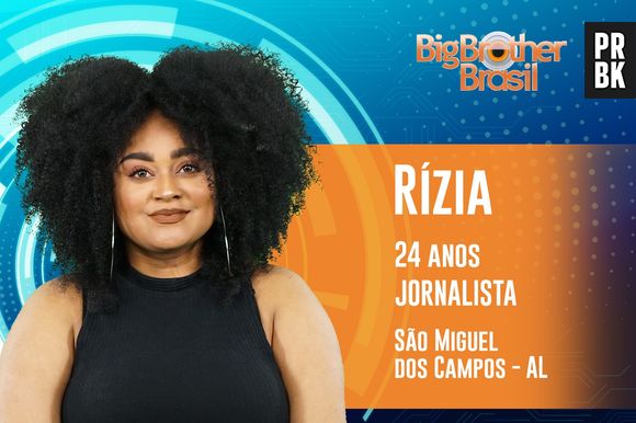 Do "BBB19", conheça Rízia, a jornalista de 24 anos