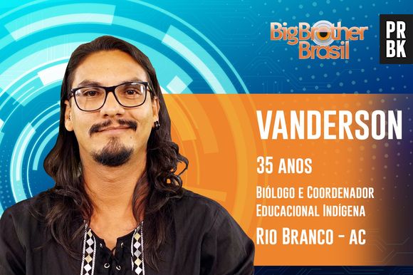 Do "BBB19", conheça Vanderson, biológo de 35 anos