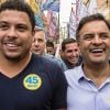 Ronaldo Fenômeno é eleitor e amigo íntimo do candidato do PSDB, Aécio Neves