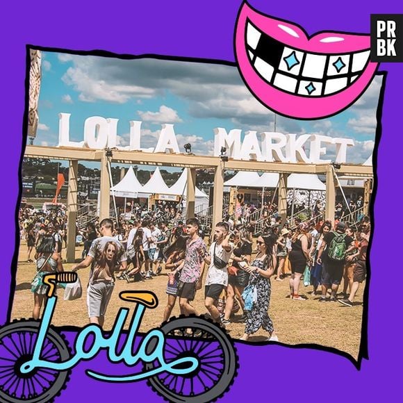 O Lollapalooza 2019 também tem a Lolla Store, loja oficial do evento, e o Lolla Market, que tem várias lojinhas de tudo quanto é produto