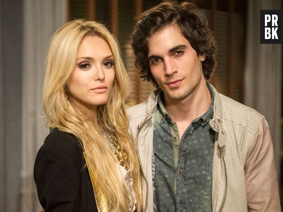 Isabelle Drummond e Fiuk na novela "Geração Brasil"