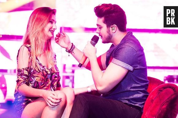 Luan Santana pode ter algo a mais com a suposta fã que beijou no palco no último show em São Gonçalo, no Rio de Janeiro