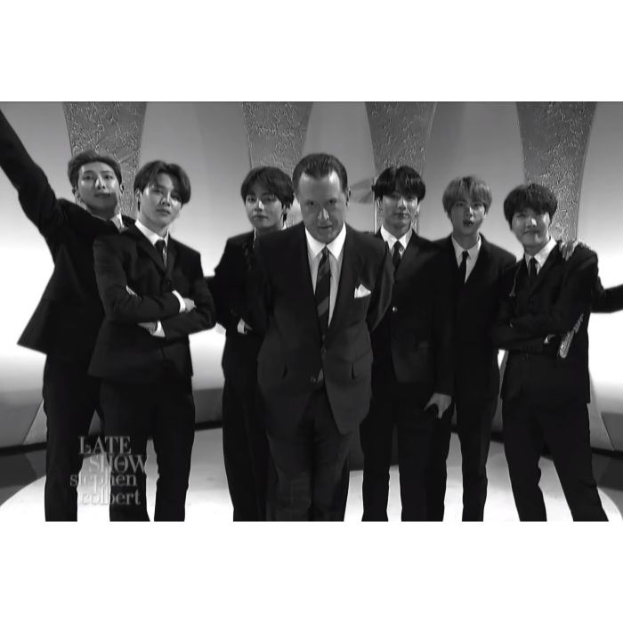 BTS no &quot;The Late Show With Stephen Colbert&quot;: grupo arrasa com homenagem aos Beatles