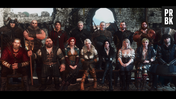 Veja os personagens de "The Witcher" no game e na série da Netflix