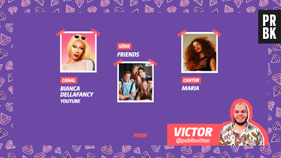 Viciei do Purebreak: Victor indica a cantora brasileira Maria, "Friends" e o canal da Bianca Dellafancy