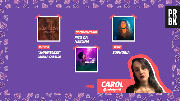 Viciei do Purebreak: Carol indica documentário "Pico da Neblina", série "Euphoria" e mais