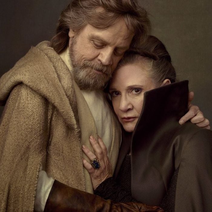 Será que Leia (Carrie Fisher) se juntará à Luke (Mark Hamill) na Força em &quot;Star Wars: A Ascensão Skywalker&quot;?