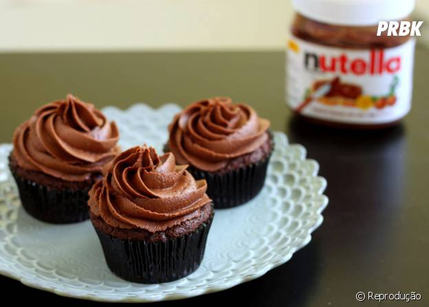 O Cupcake de Nutella é uma ótima pedida para juntar a família na cozinha