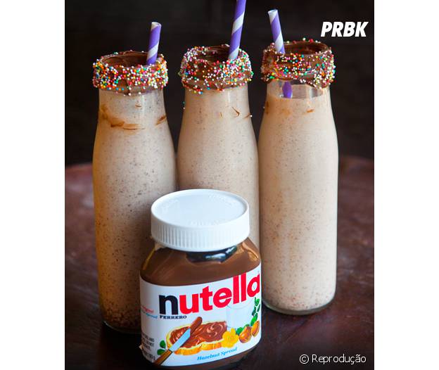 Milkshake de Nutella: Uma ótima pedida para se refrescar no verão