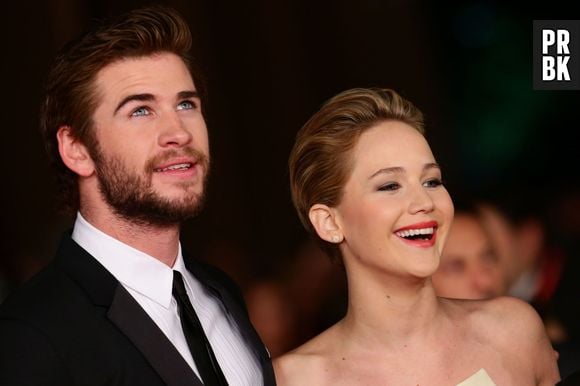 Os melhores amigos Jennifer Lawrence e Liam Hemsworth contracenam juntos em "Jogos Vorazes"