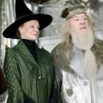 Minerva (Maggie Smith) e Dumbledore (Michael Gambom) são dois idosos da ficção que nós amamos!