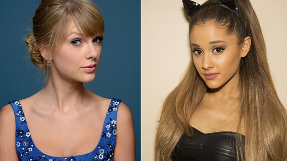 Ariana Grande e Taylor Swift fazem festa do pijama pré-Victoria's Secret Fashion Show! #bff