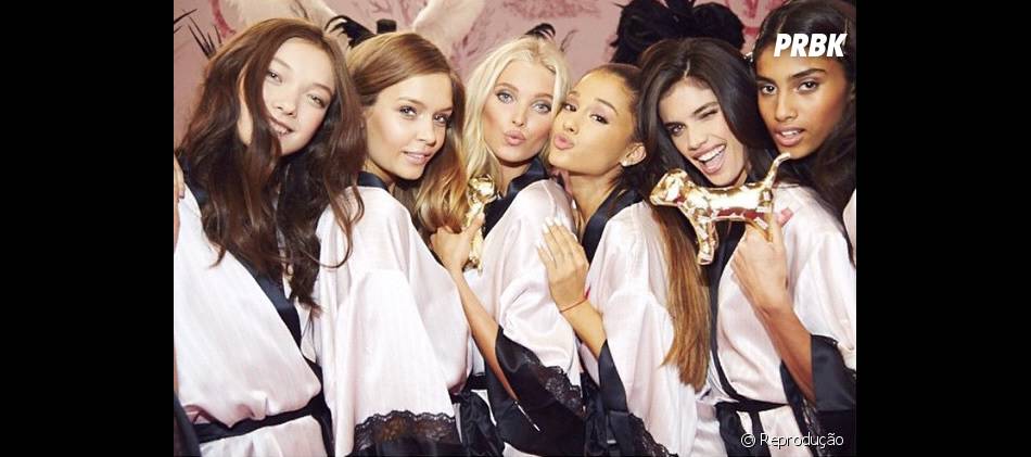 Desfile Da Marca Victoria S Secret Contou Com Performances De Ariana