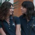 Samantha (Giovanna Grigio) e Lica (Manoela Aliperti) não estarão mais juntas em "As Five"