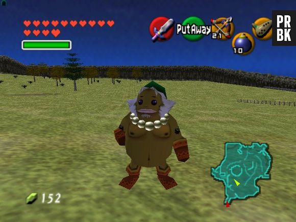 A "Goron Mask" é indespensável para concluir "The Legends of Zelda: Majora's Mask"