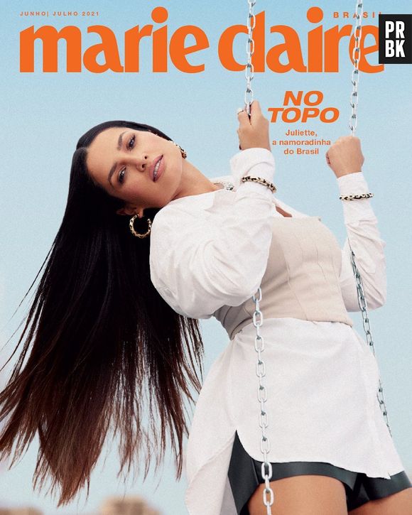 Juliette na Marie Claire: milionária virou capa de revista