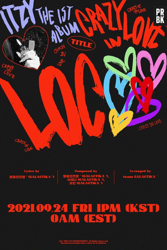 ITZY: "Crazy in Love", primeiro álbum do grupo, será lançado em 24 de setembro
